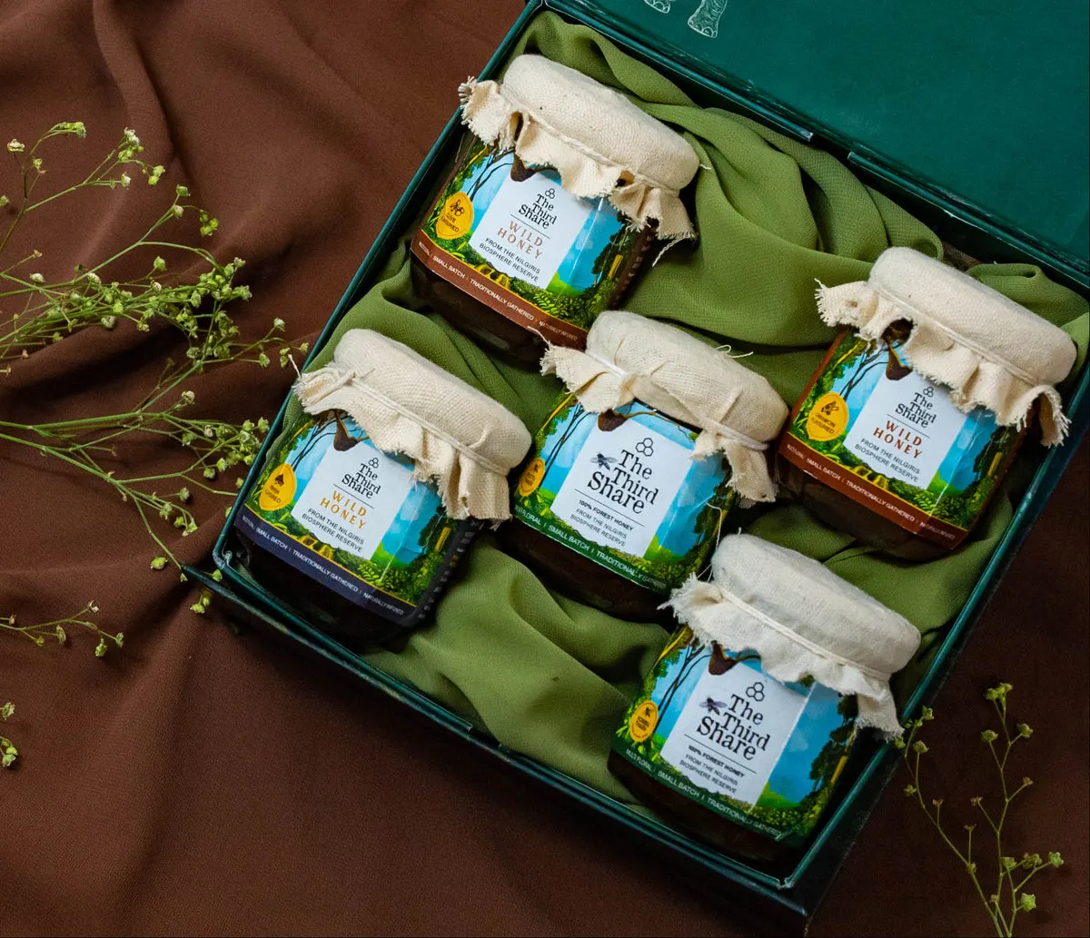 Flavours of The Forest honey gift box